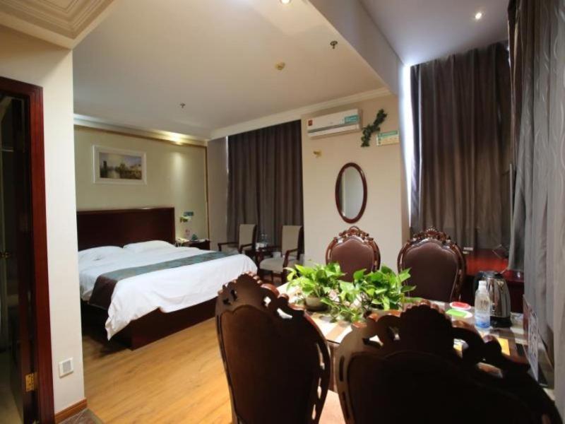Greentree Inn Jiangsu Wuxi Yangjian Xihu Road Express Hotel Buitenkant foto