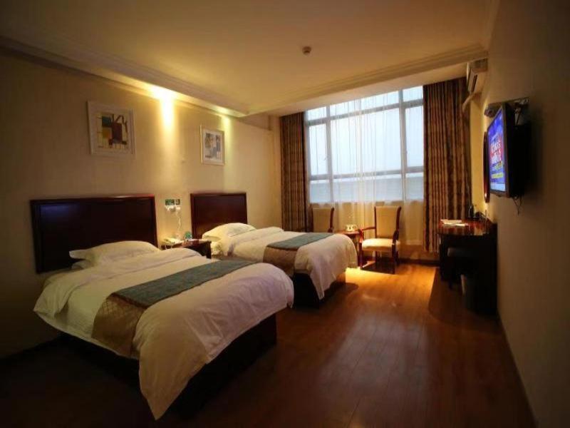 Greentree Inn Jiangsu Wuxi Yangjian Xihu Road Express Hotel Buitenkant foto