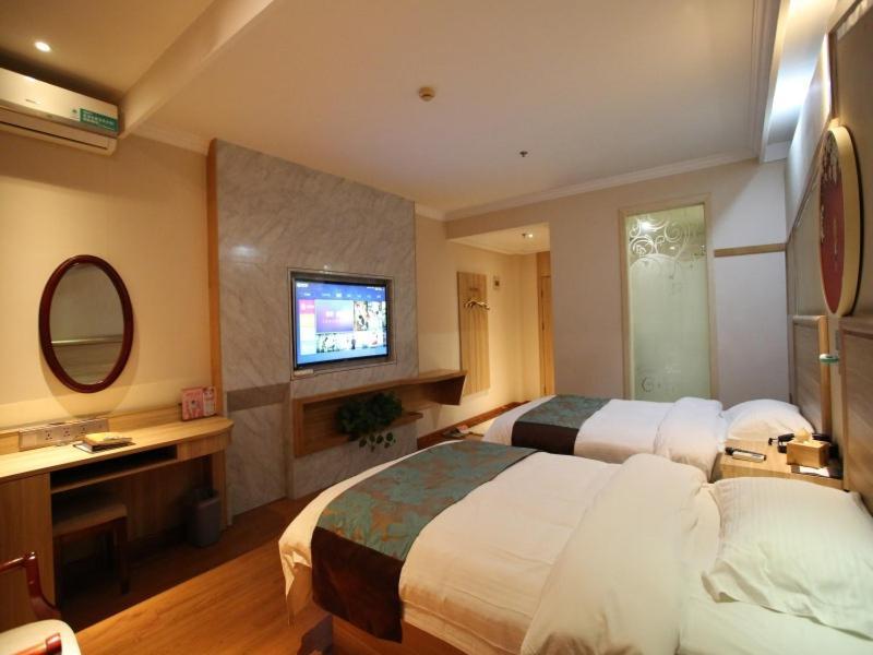Greentree Inn Jiangsu Wuxi Yangjian Xihu Road Express Hotel Buitenkant foto
