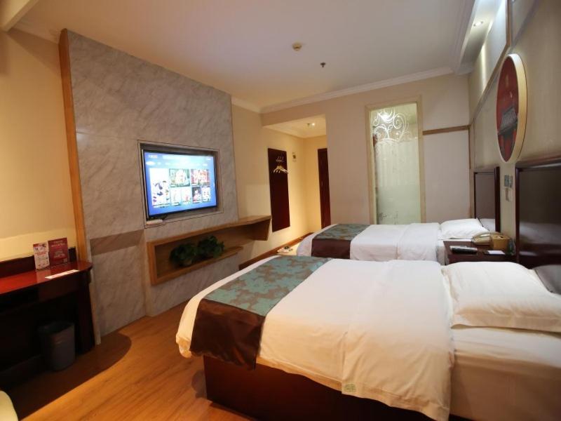 Greentree Inn Jiangsu Wuxi Yangjian Xihu Road Express Hotel Buitenkant foto