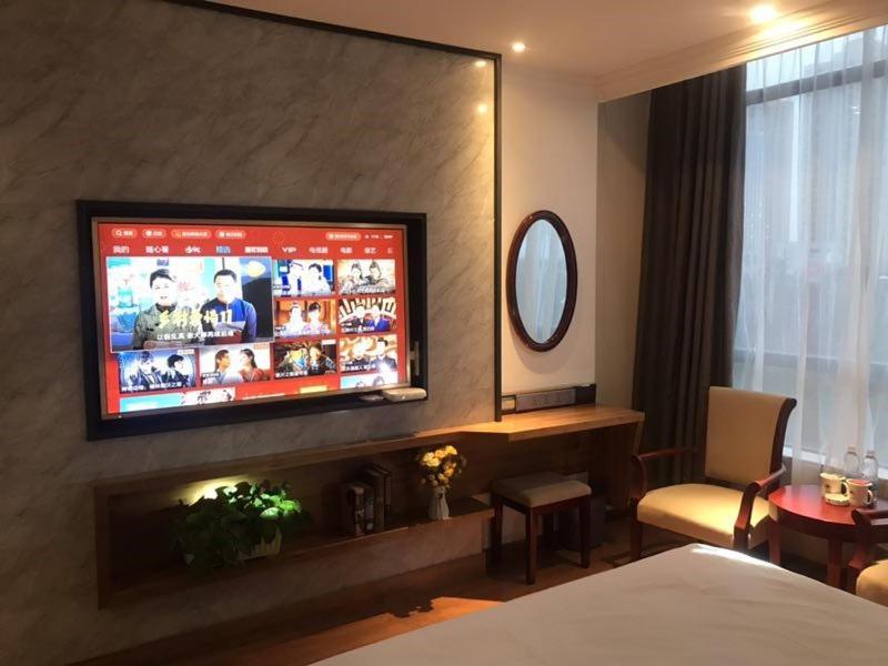 Greentree Inn Jiangsu Wuxi Yangjian Xihu Road Express Hotel Buitenkant foto