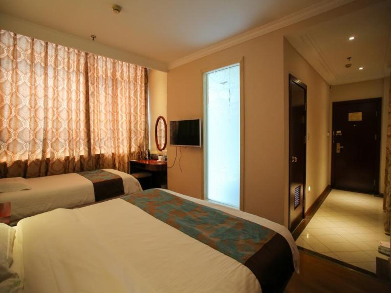 Greentree Inn Jiangsu Wuxi Yangjian Xihu Road Express Hotel Buitenkant foto