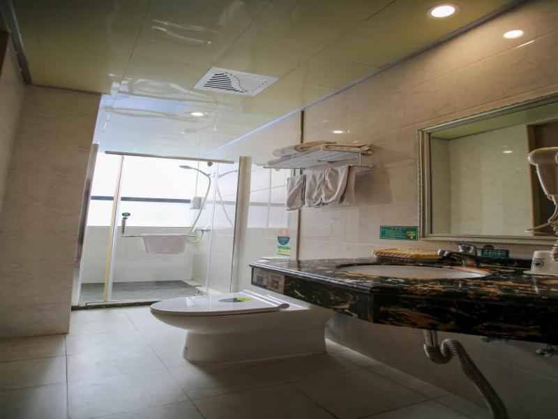 Greentree Inn Jiangsu Wuxi Yangjian Xihu Road Express Hotel Buitenkant foto