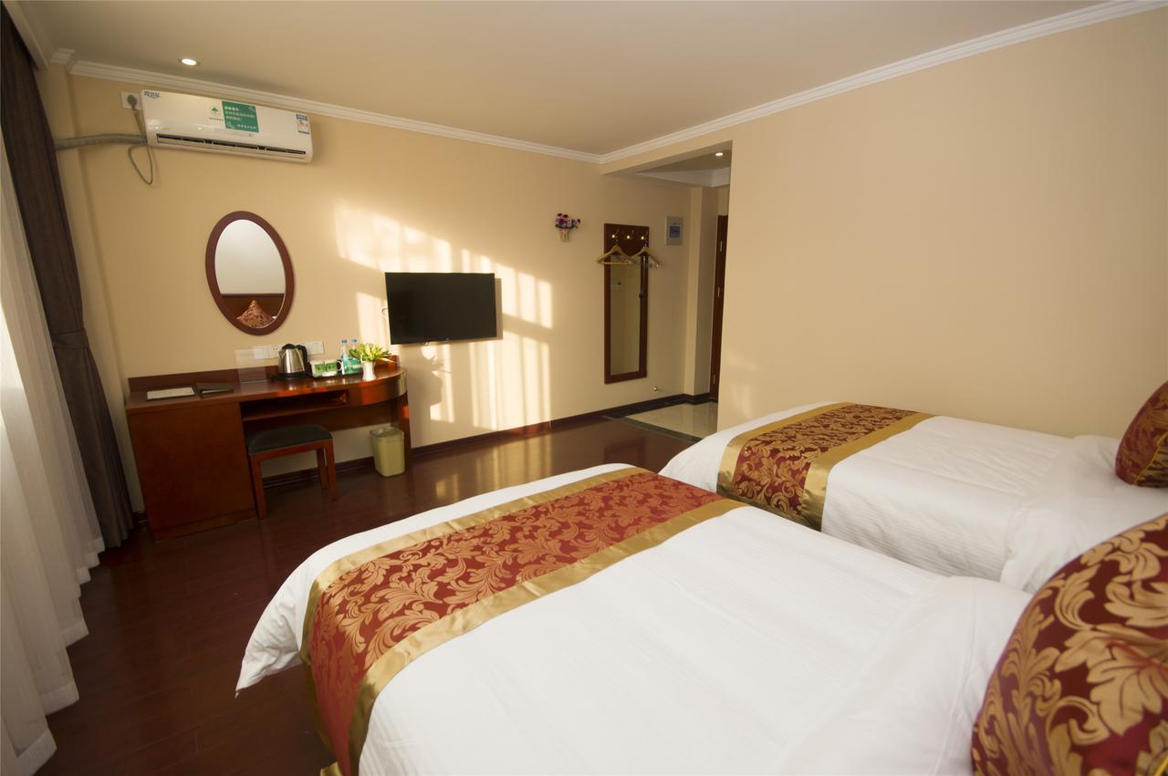 Greentree Inn Jiangsu Wuxi Yangjian Xihu Road Express Hotel Buitenkant foto