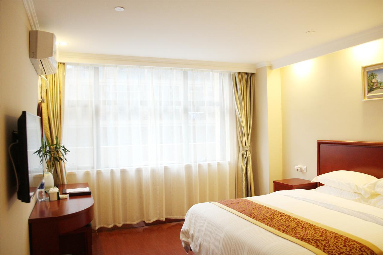Greentree Inn Jiangsu Wuxi Yangjian Xihu Road Express Hotel Buitenkant foto