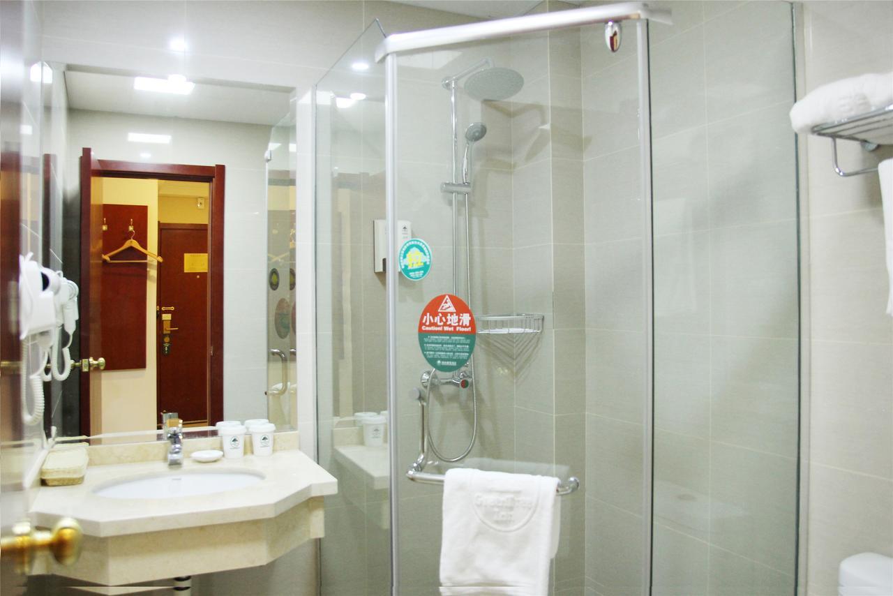 Greentree Inn Jiangsu Wuxi Yangjian Xihu Road Express Hotel Buitenkant foto