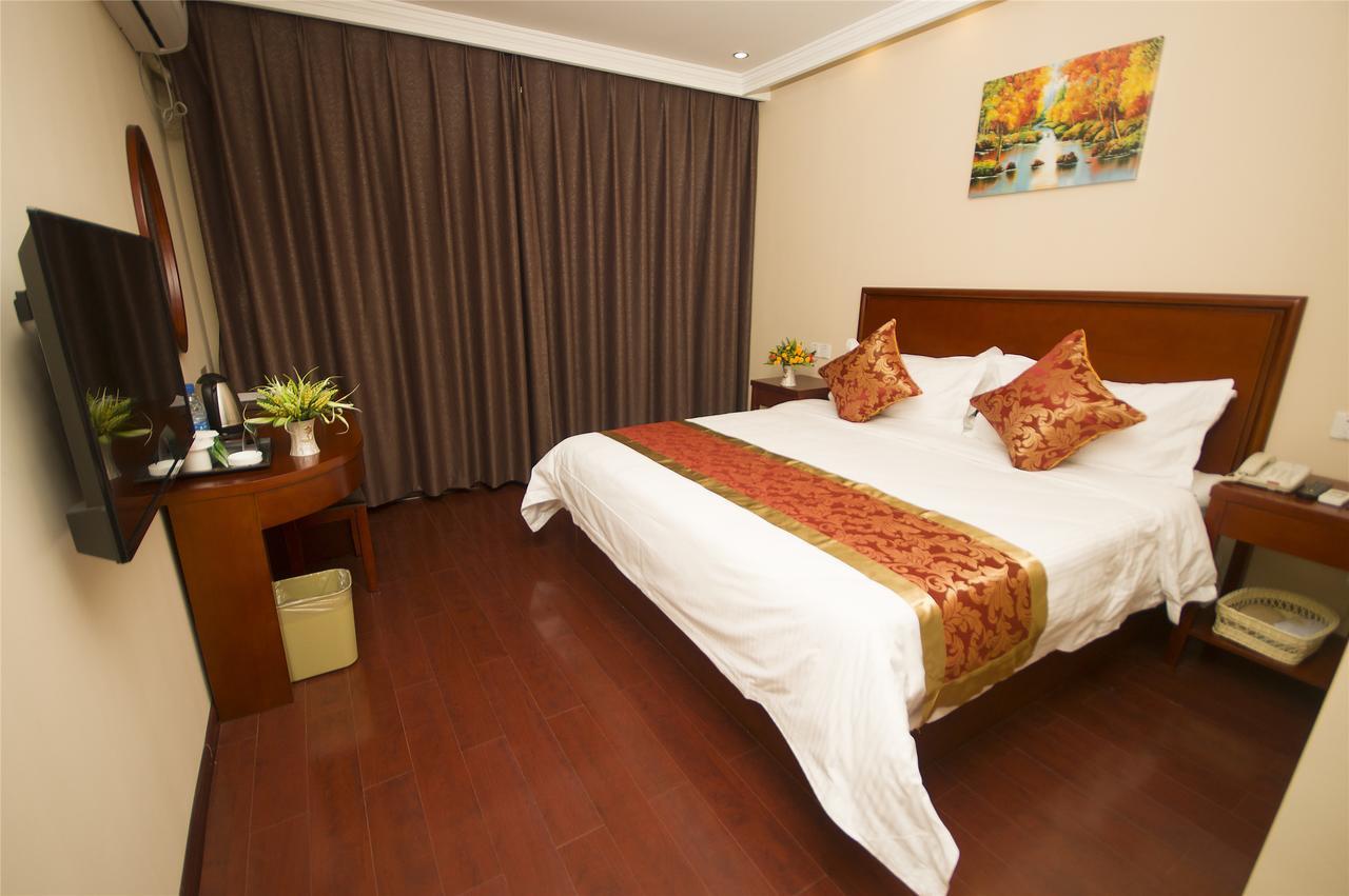 Greentree Inn Jiangsu Wuxi Yangjian Xihu Road Express Hotel Buitenkant foto