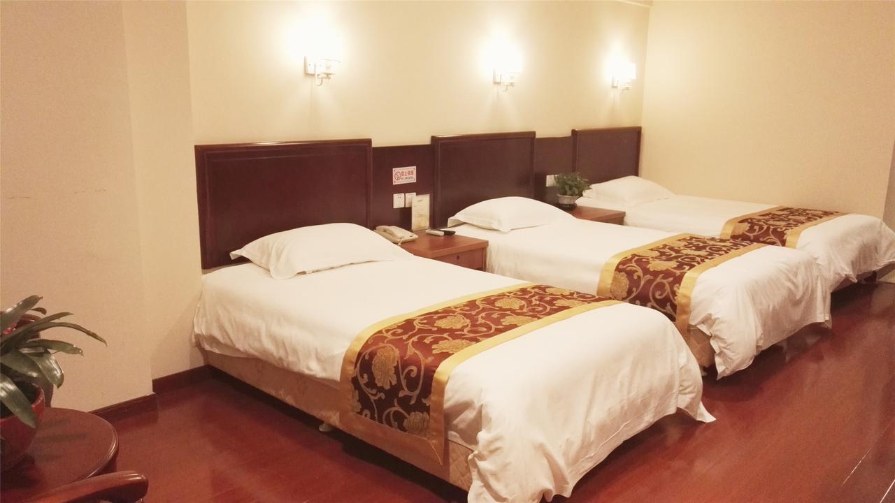 Greentree Inn Jiangsu Wuxi Yangjian Xihu Road Express Hotel Buitenkant foto