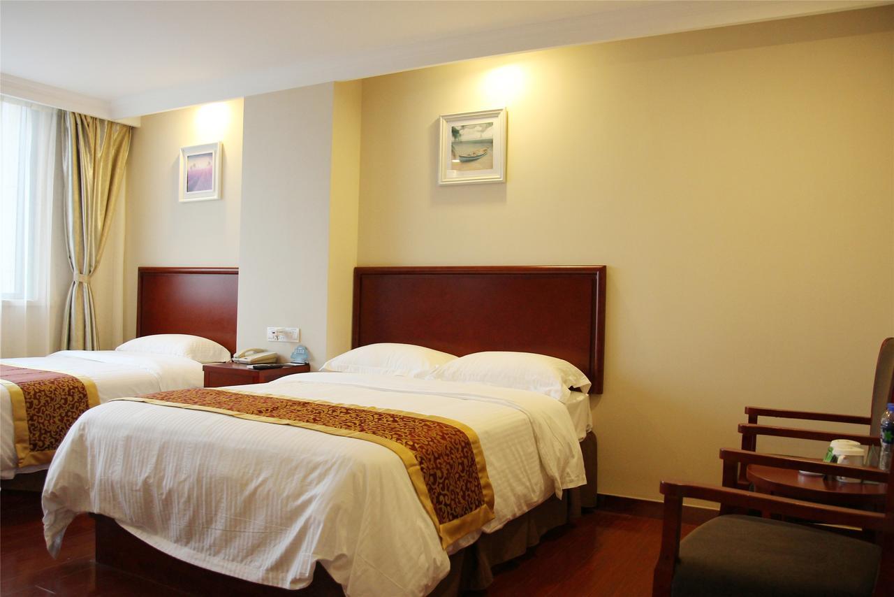 Greentree Inn Jiangsu Wuxi Yangjian Xihu Road Express Hotel Buitenkant foto