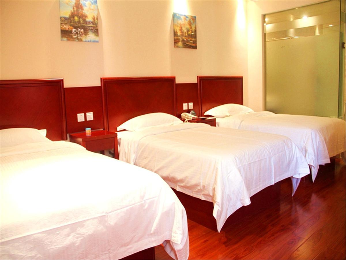 Greentree Inn Jiangsu Wuxi Yangjian Xihu Road Express Hotel Buitenkant foto