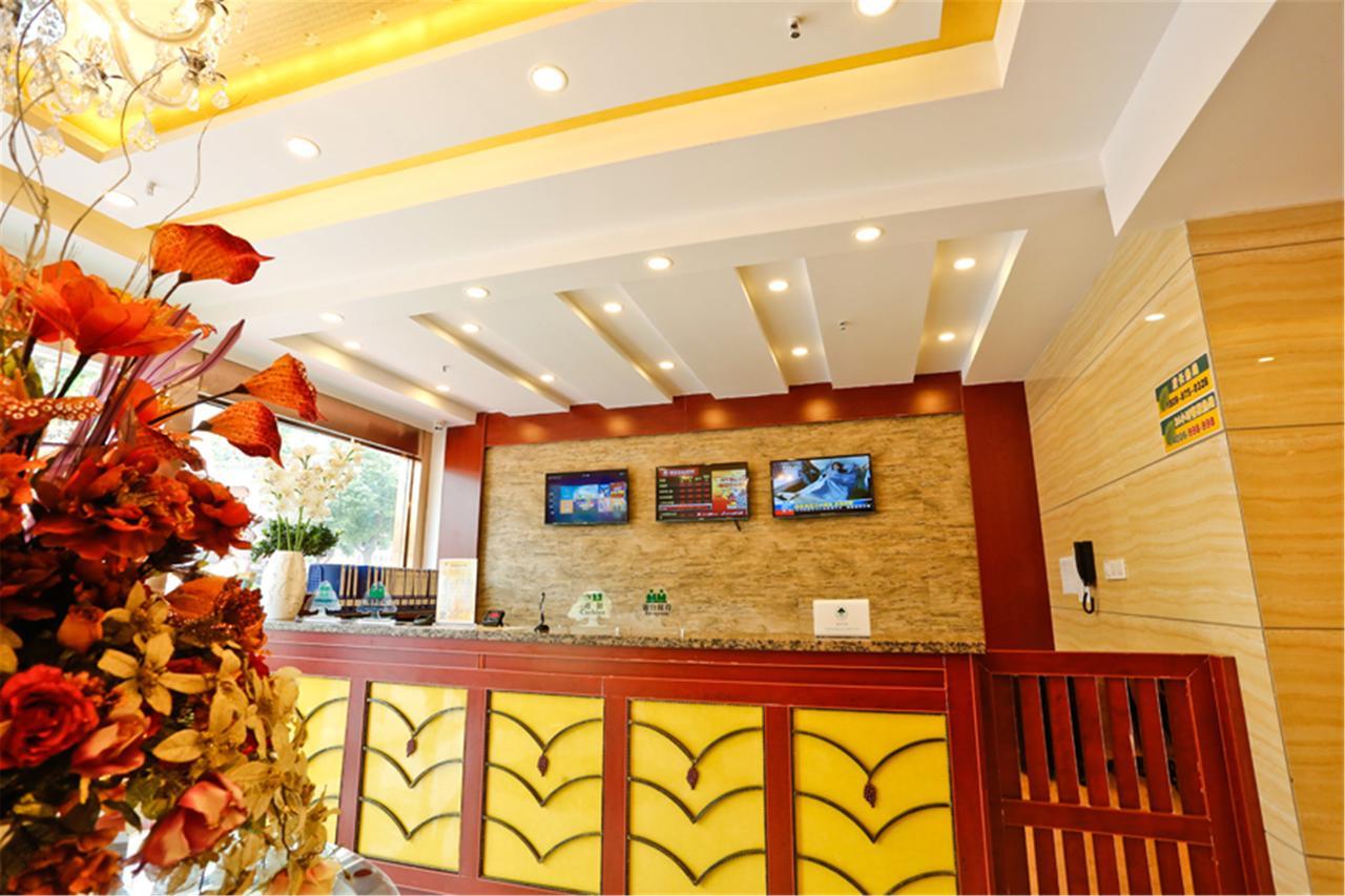 Greentree Inn Jiangsu Wuxi Yangjian Xihu Road Express Hotel Buitenkant foto
